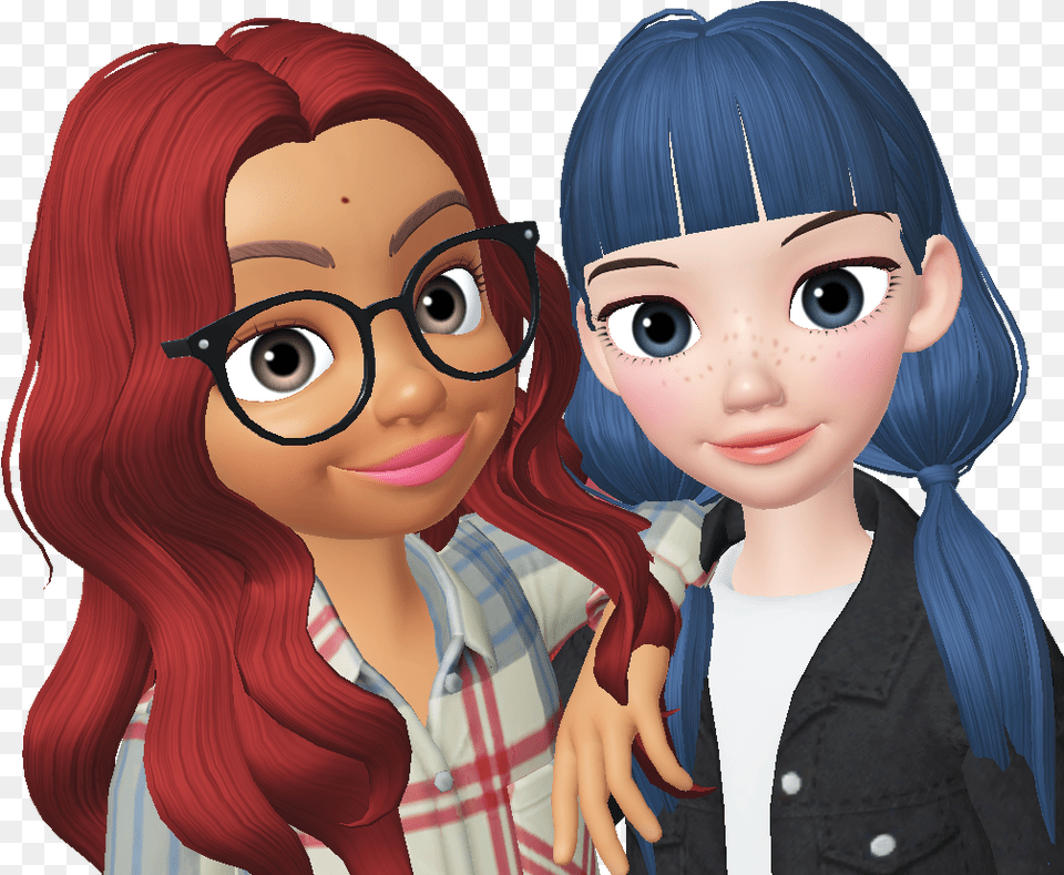 Zepeto Girl Best Friends, Woman, Person, Female, Adult Free Transparent Png