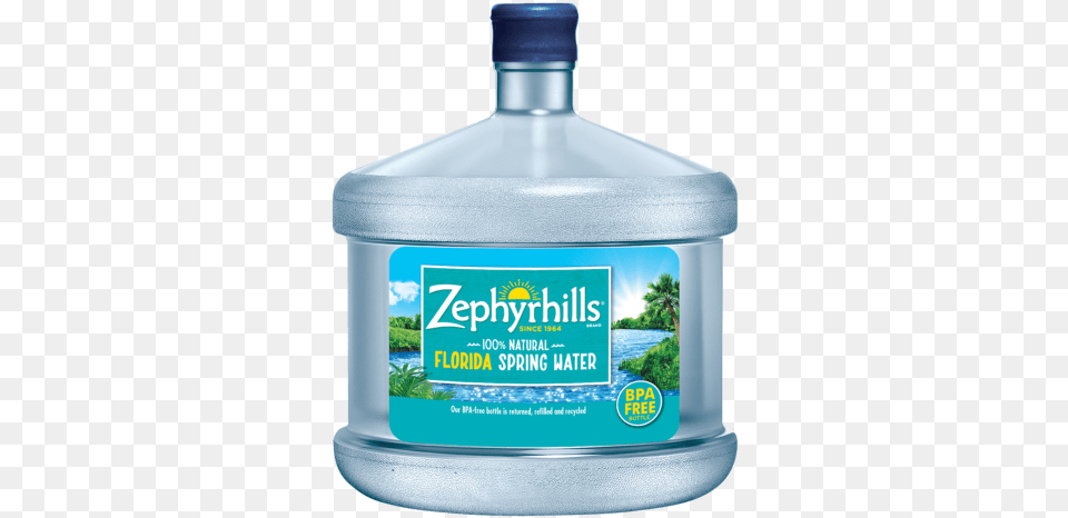 Zephyrhills Water Gallon Jug, Bottle, Beverage, Mineral Water, Water Bottle Free Png Download