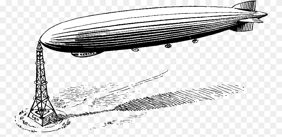 Zeppelin Zeppeliin, Aircraft, Transportation, Vehicle, Airship Free Transparent Png