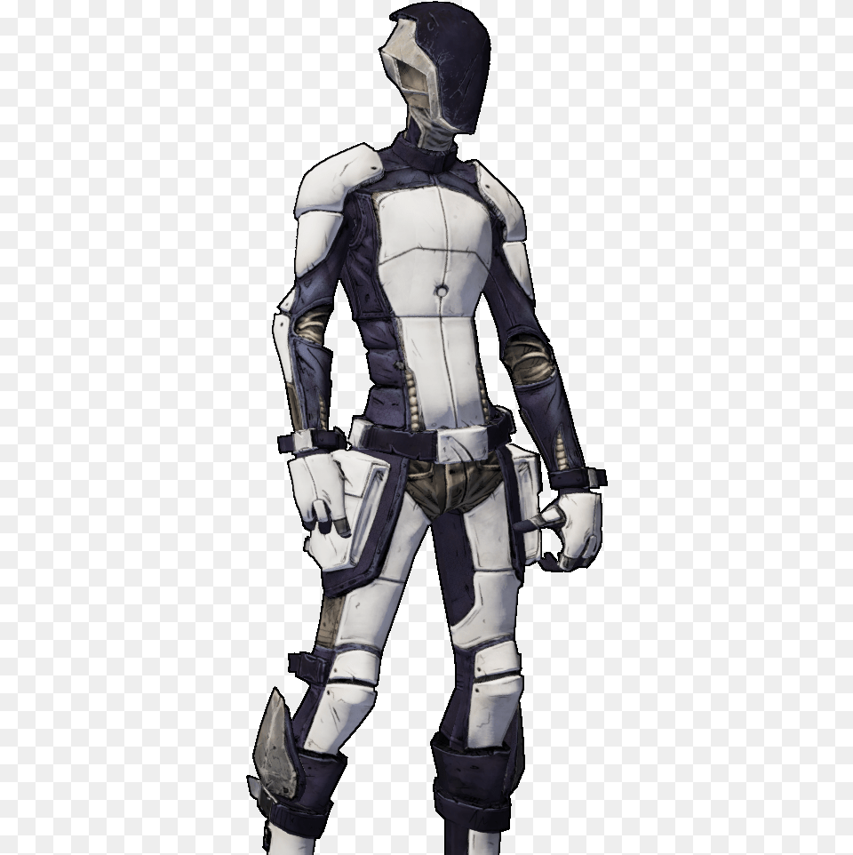 Zer0 Skin Are Y0u Still There Bl2 Zero White Skin, Adult, Male, Man, Person Png Image
