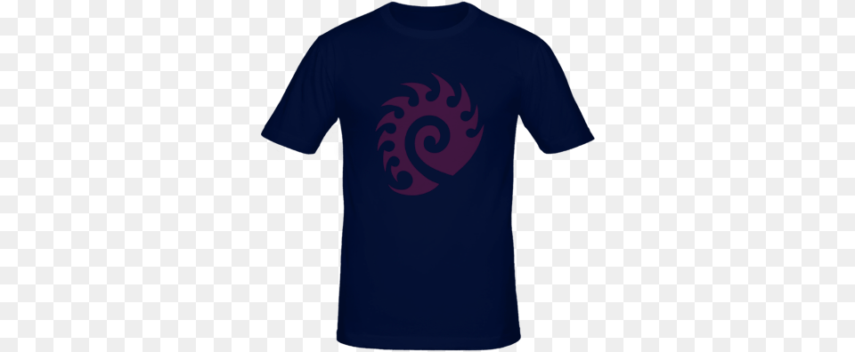Zerg Logo Circle, Clothing, T-shirt, Shirt Free Transparent Png