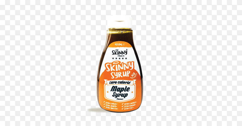 Zero Calorie Sugar Syrup The Skinny Food Co Guilt, Seasoning, Ketchup Free Png