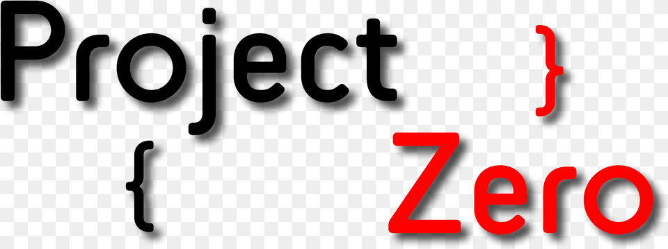 Zero Project Work Word Design, Number, Symbol, Text Free Png Download