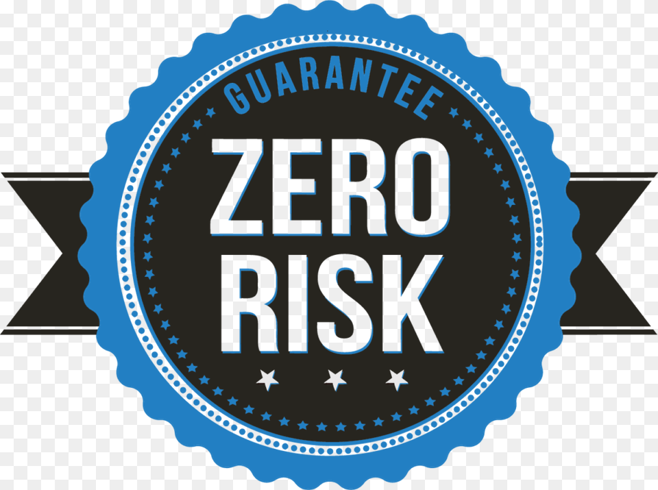 Zero Risk, Badge, Logo, Symbol, Text Free Png