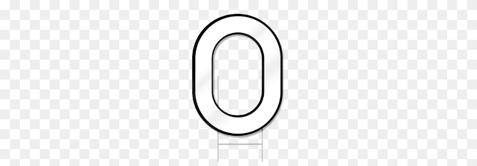 Zero Shaped Sign, Number, Symbol, Text Png Image