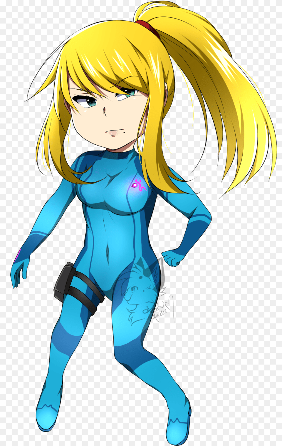 Zero Suit Samus, Book, Comics, Publication, Person Png Image