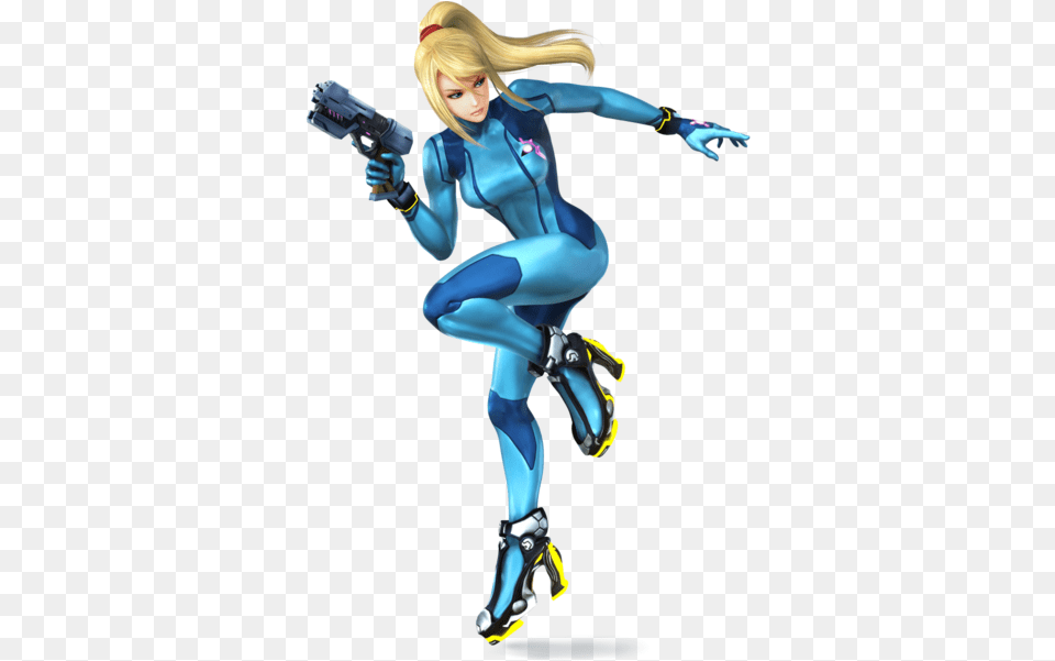 Zero Suit Samus, Adult, Publication, Person, Female Free Transparent Png