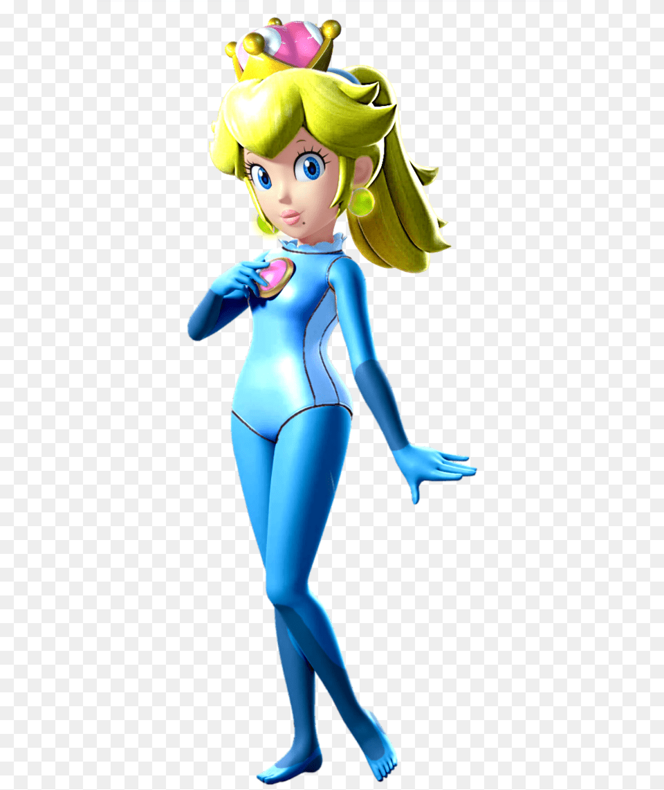 Zero Suit Samus Ette Peachette Super Crown Know Your Meme Super Mario Odyssey Peach, Book, Comics, Publication, Person Free Png Download