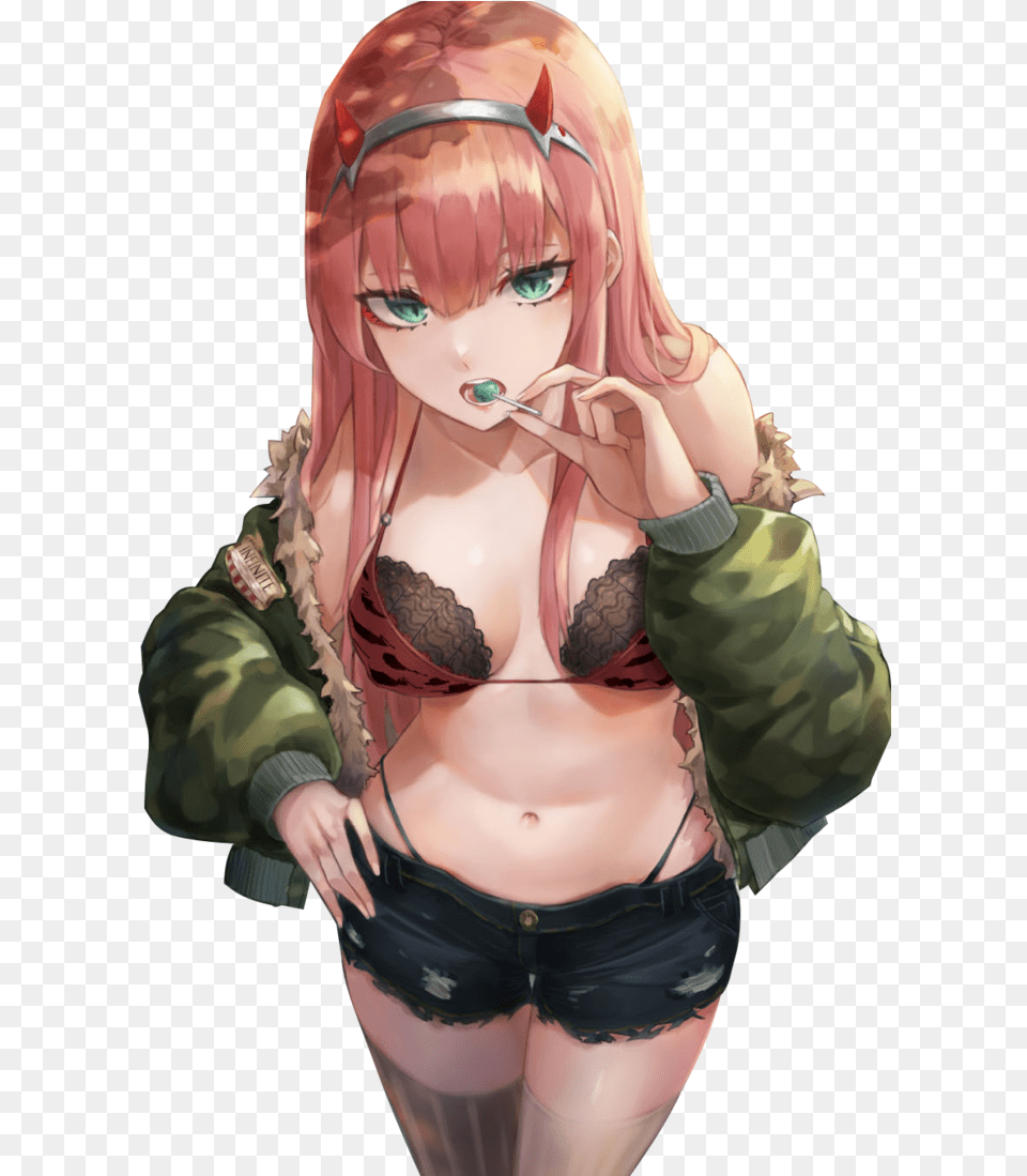 Zero Two Art Risunok Anime Art Zero Anime, Adult, Female, Person, Woman Free Transparent Png