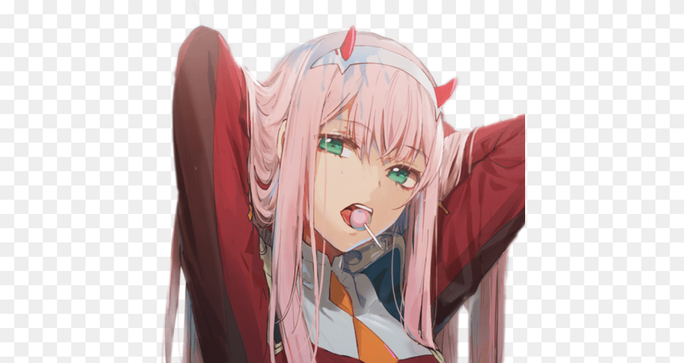 Zero Two Ii Forum Avatar Profile Photo Id Anime Girl Zero Two, Adult, Publication, Person, Female Free Png