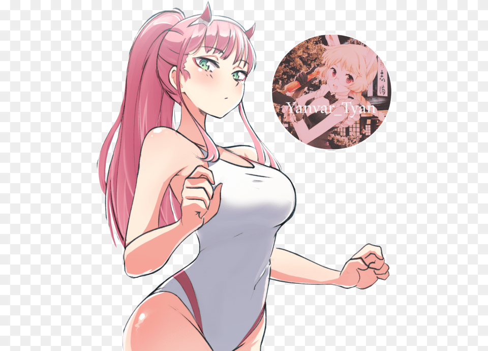 Zero Two In A Swimsuit, Publication, Book, Comics, Adult Png