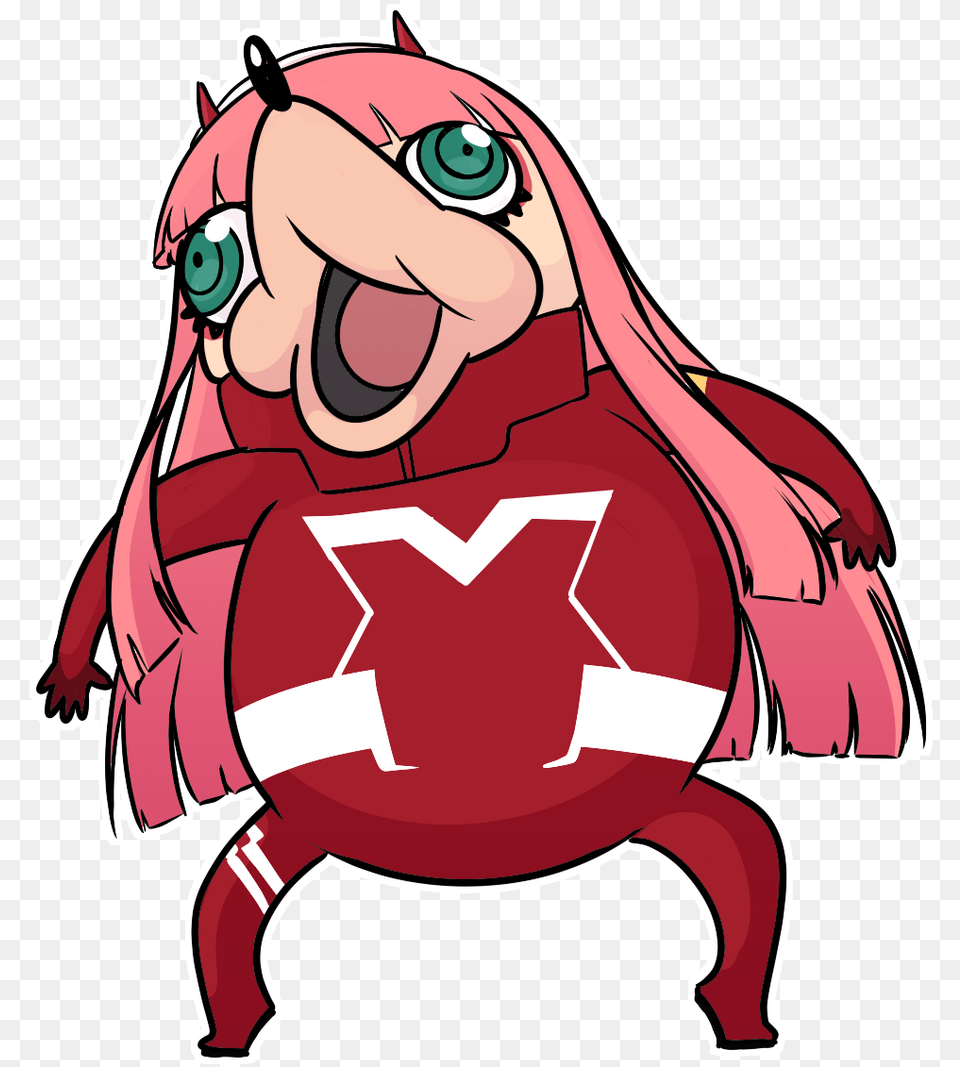 Zero Two V Zerotwov1 Twitter Knuckles Meme, Baby, Person, Symbol Png Image