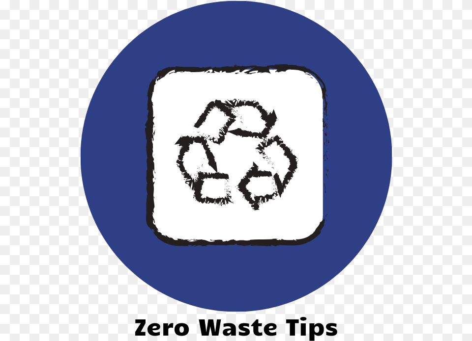 Zero Waste Tips Icon, Symbol, Recycling Symbol, Person, Face Png Image