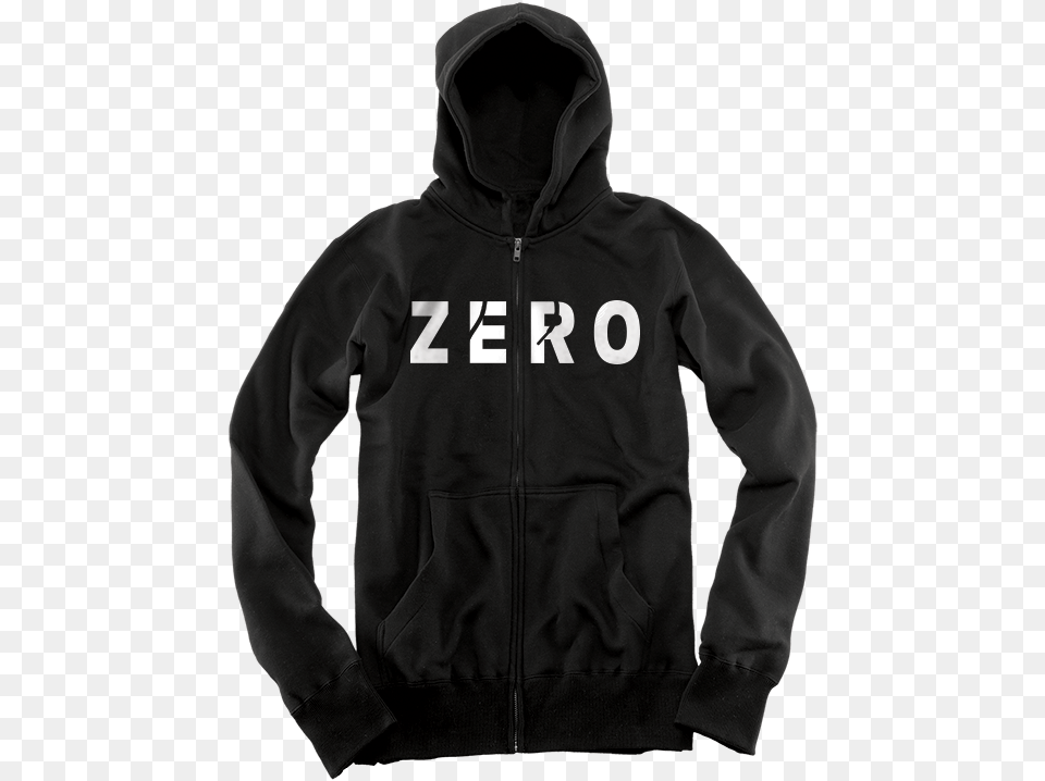 Zero Zip Up Hoodie, Clothing, Hood, Knitwear, Sweater Free Png Download