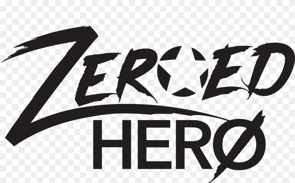 Zeroed Hero, Logo, Stencil, Adult, Male Free Transparent Png