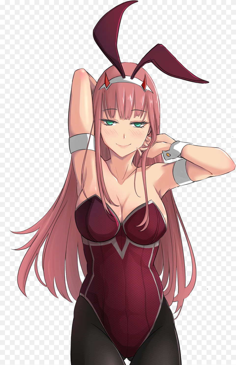 Zerotwo Decal Bunny Ver Zero Two Bunny, Book, Comics, Publication, Adult Png