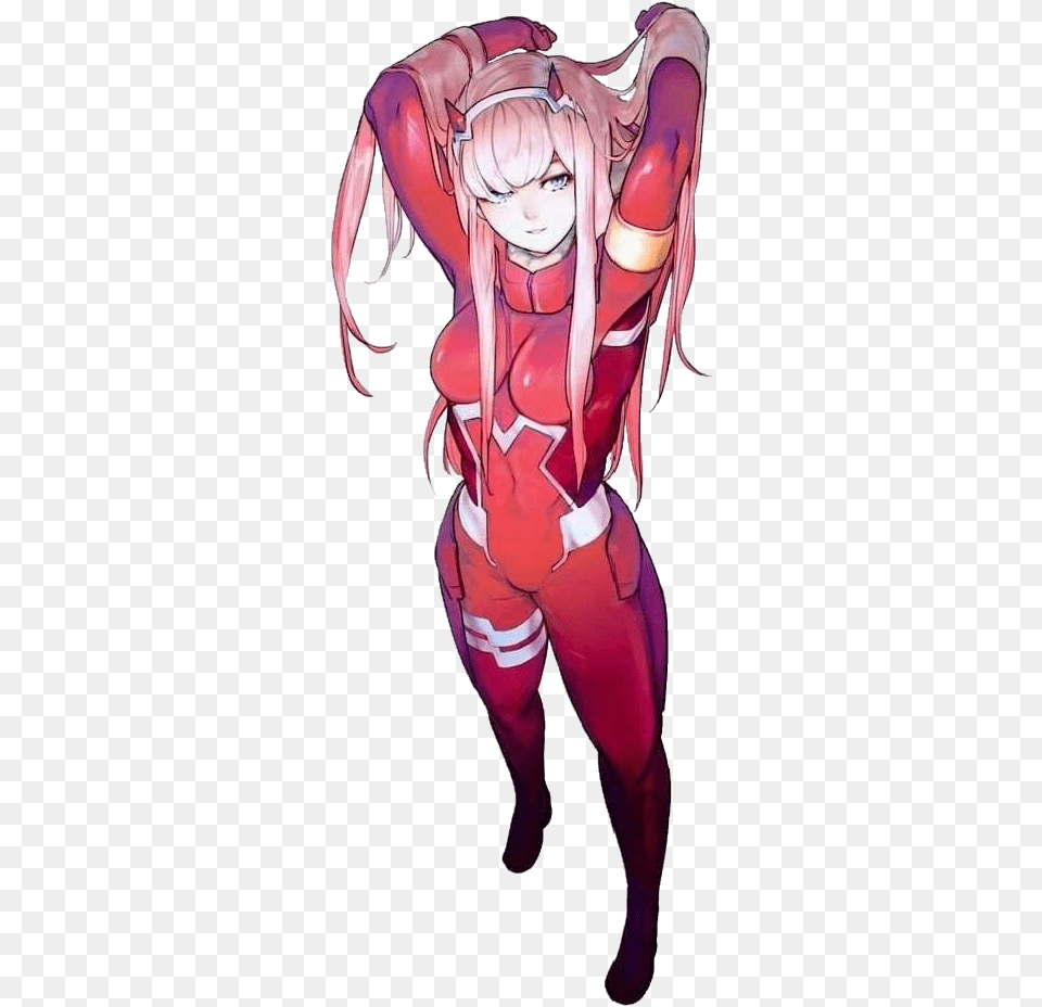 Zerotwo Zero Two In Suit, Book, Publication, Comics, Adult Free Png Download