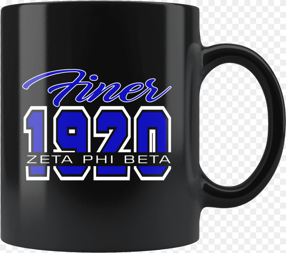 Zeta Phi Beta Black Mug Coffee Cup, Beverage, Coffee Cup Free Png