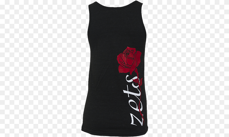Zets Rubies Tank Back Active Tank, Clothing, Flower, Plant, Rose Free Png Download