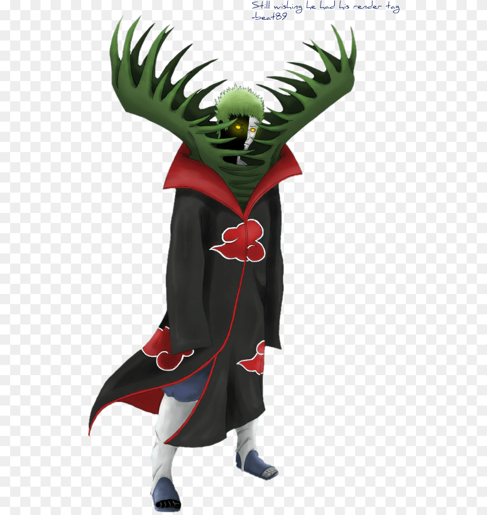 Zetsu Is Easily Distinguished By Two Large Venus Fly, Cape, Clothing, Person, Fashion Free Transparent Png