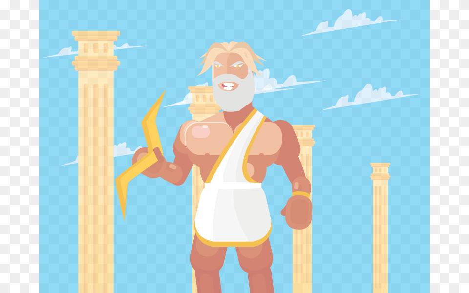 Zeus, Adult, Male, Man, Person Free Png