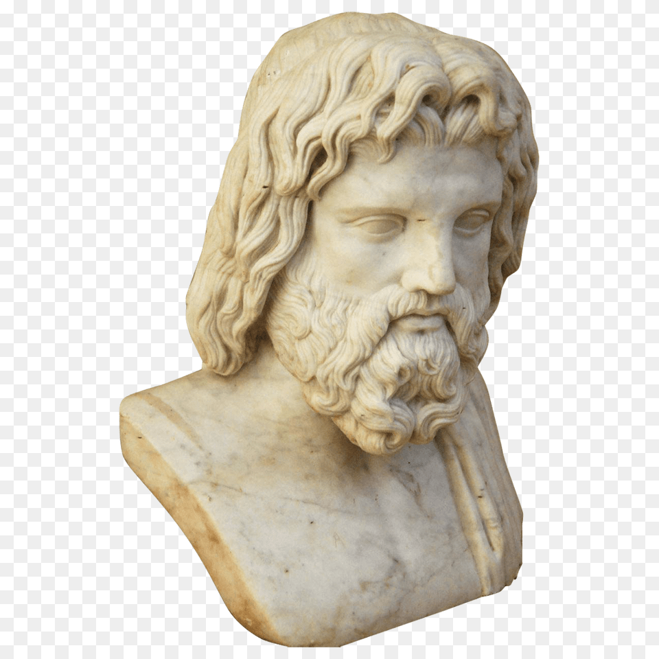 Zeus Bust, Art, Person, Face, Head Png