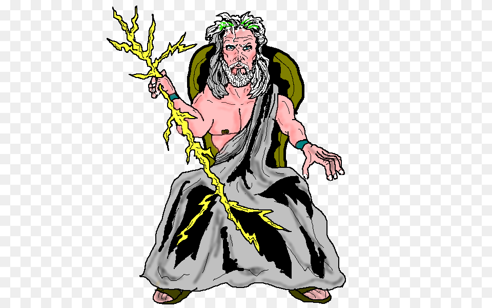 Zeus Clipart, Book, Publication, Comics, Adult Free Png