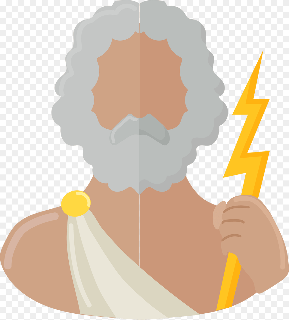 Zeus Clipart, Head, Person, Face, Photography Free Png