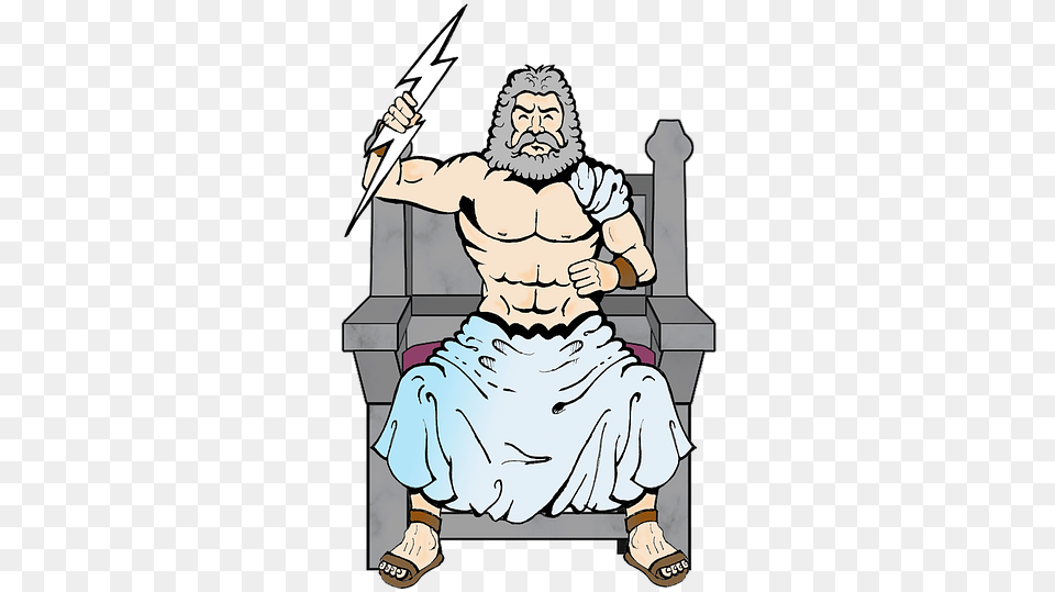 Zeus Clipart Transparent Background, Baby, Person, Publication, Book Png Image