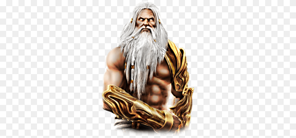 Zeus Playstation All Stars Wiki Fandom Zeus God Of War, Face, Head, Person, Beard Free Png Download