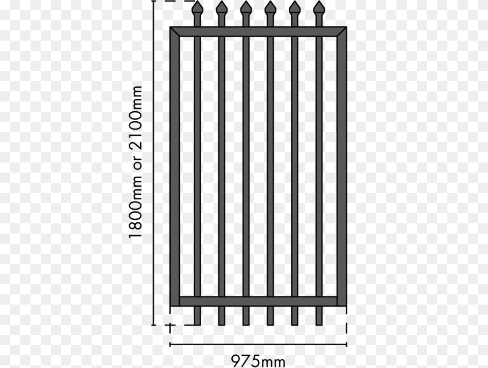 Zeus Security Fencing Glass Outlet, Gate Free Png Download