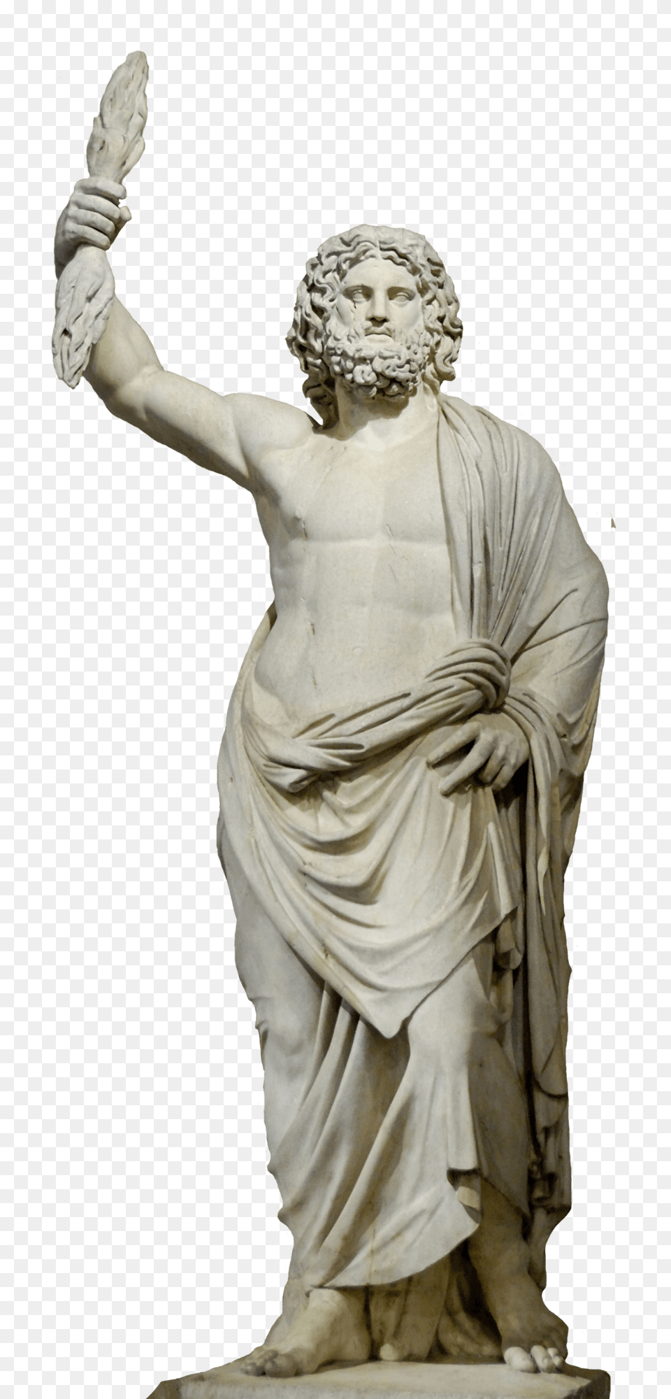 Zeus Statue, Adult, Male, Man, Person Png Image
