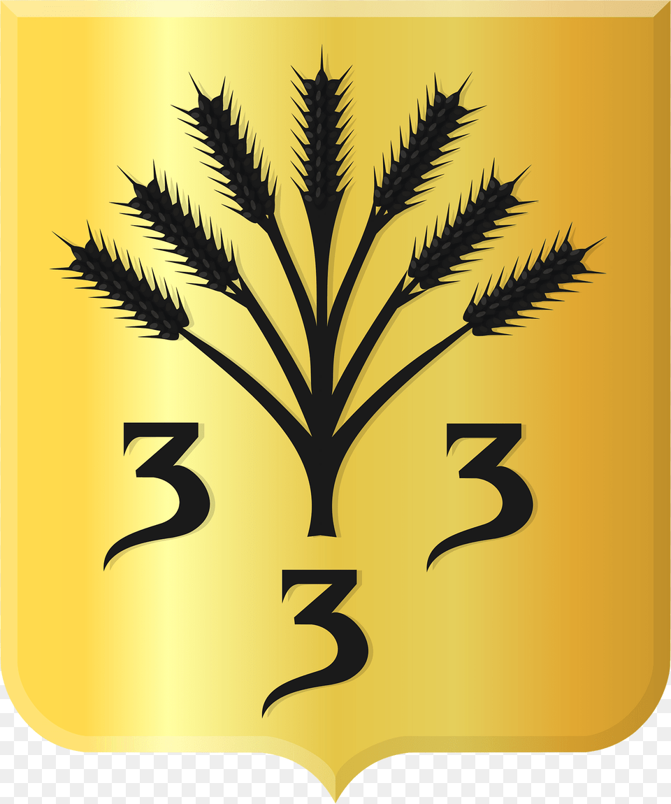 Zevenaar Wapen 1902 Clipart, Leaf, Plant, Weed, Logo Png Image