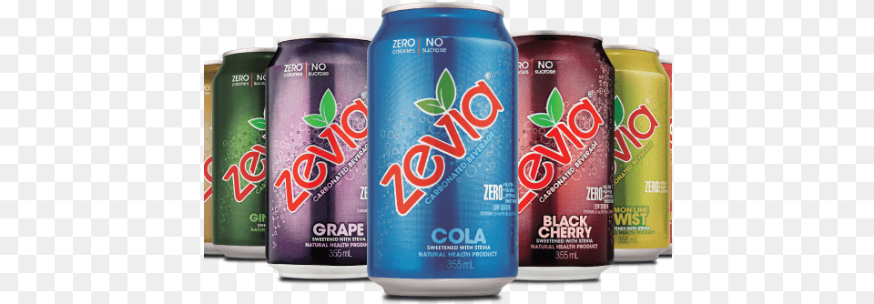 Zevia Natural Diet Soda Black Cherry, Can, Tin, Beverage, Coke Free Transparent Png