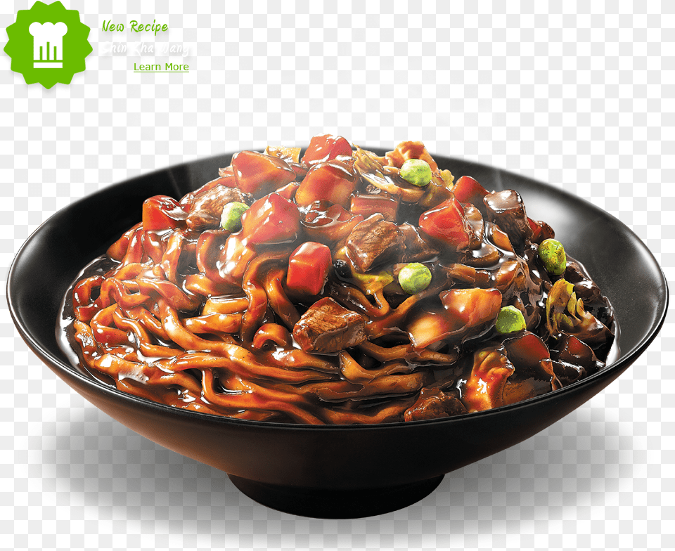 Zha Wang Nongshim Zha Wang Noodles With Roasted Blackbean Sauce, Food, Noodle, Meal, Dish Free Transparent Png