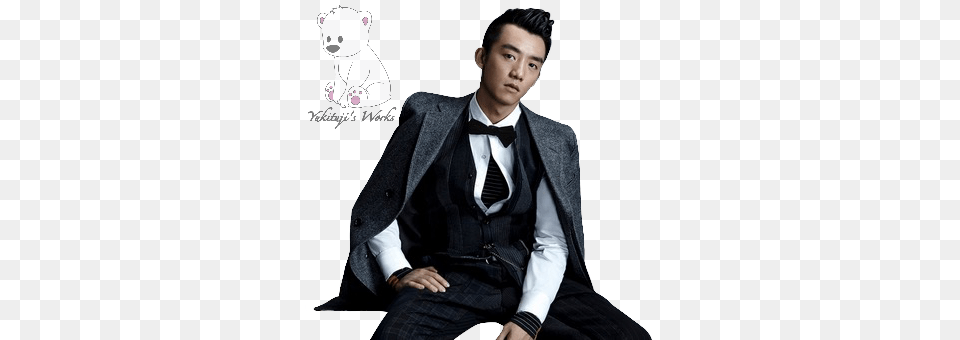Zheng Kai, Accessories, Tie, Suit, Tuxedo Png