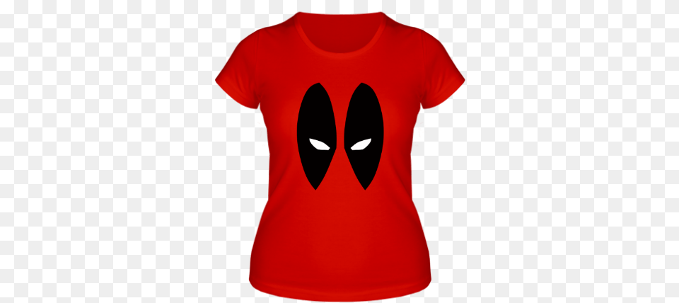 Zhenskaya Futbolka Deadpool Face T Shirt, Clothing, T-shirt Free Transparent Png