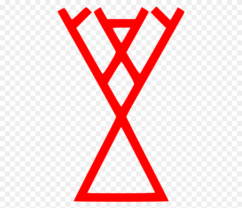Zhiva Symbol Red Clipart, Triangle, Dynamite, Weapon Free Png