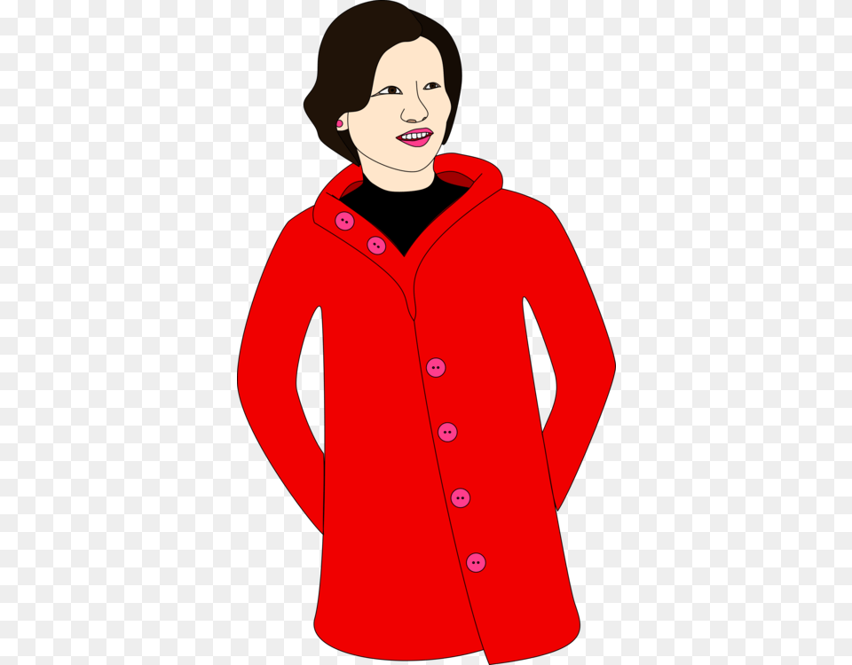 Zhou Qunfei Clip Art Women Computer Icons Woman Hoodie, Clothing, Coat, Sweater, Sleeve Png