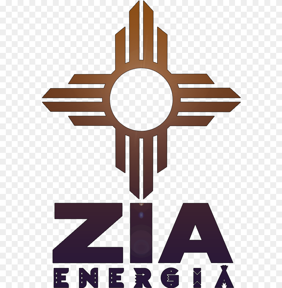 Zia Energia Logo Native Sun Symbol, Cross Free Png Download