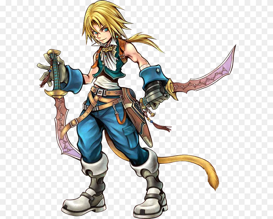 Zidane Final Fantasy Ix, Book, Comics, Publication, Adult Png