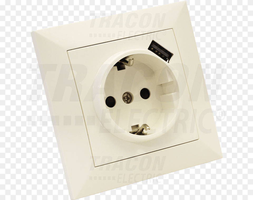 Zidna Utinica Sa Usb, Electrical Device, Electrical Outlet, Adapter, Electronics Free Transparent Png