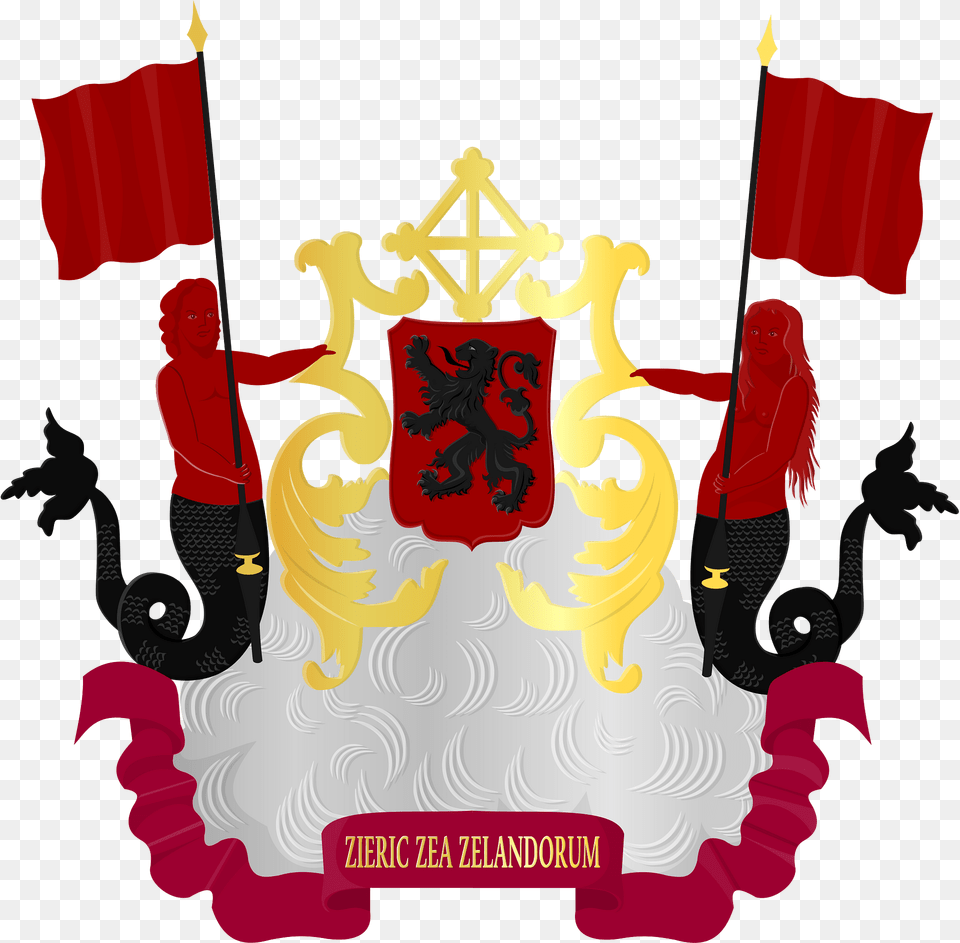 Zierikzee Wapen1800 Clipart, Emblem, Symbol, Dynamite, Weapon Png Image