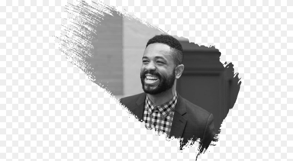 Ziering Medical African American Male Monochrome, Beard, Smile, Face, Portrait Free Png Download