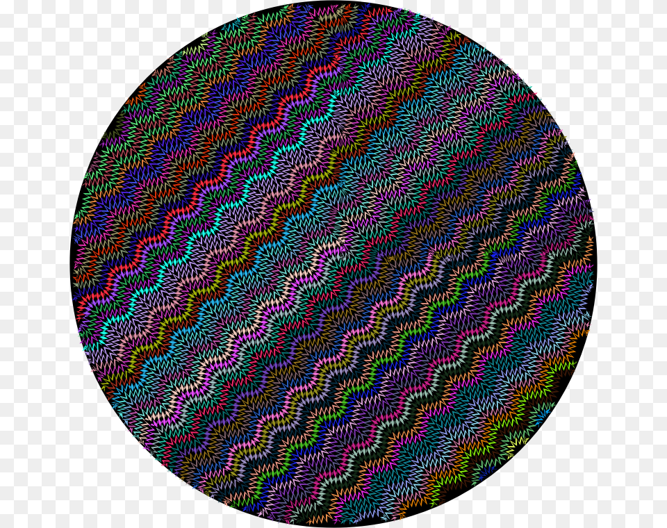 Zig Zag Circle Icon, Home Decor, Rug, Pattern, Clothing Png Image