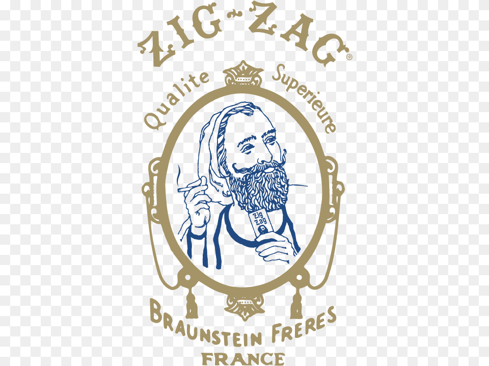 Zig Zag Rolling Papers, Logo, Adult, Male, Man Free Png