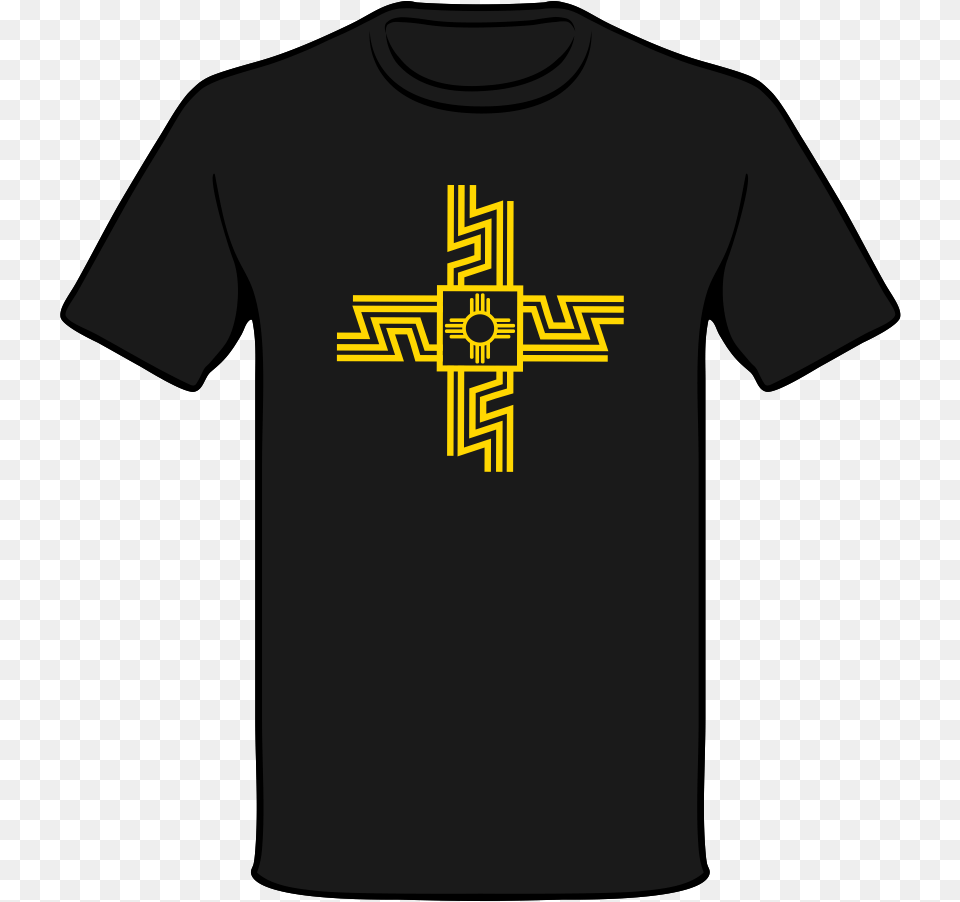 Zig Zia Symbol, Clothing, Cross, T-shirt, Shirt Free Png Download