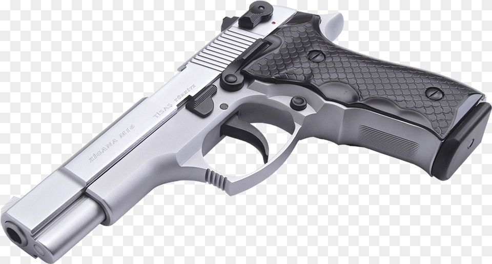 Zigana M16 Beyaz Tisas Zigana, Firearm, Gun, Handgun, Weapon Free Transparent Png