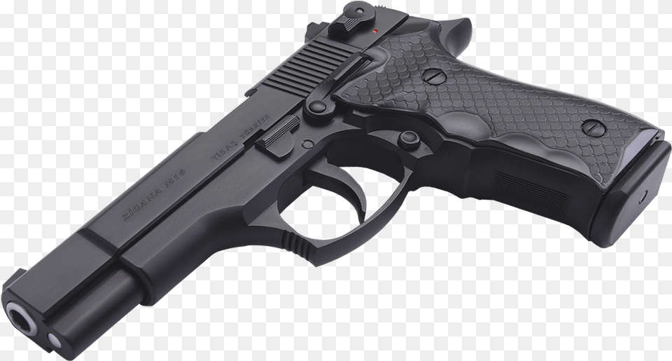 Zigana M16 Black Zigana 9mm Pistol, Firearm, Gun, Handgun, Weapon Free Png Download