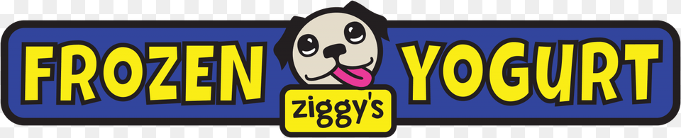 Ziggy S Frozen Yogurt, Sticker, Logo Png Image